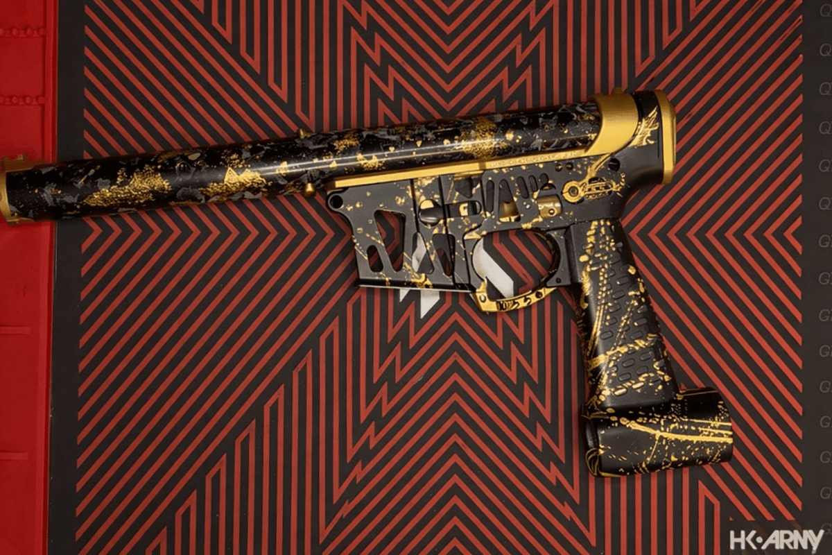 KA Tech x Gorilla x MAC Airsoft QCU Speed Soft Build Gold - KA Tech Airsoft - Airsoft Rifle