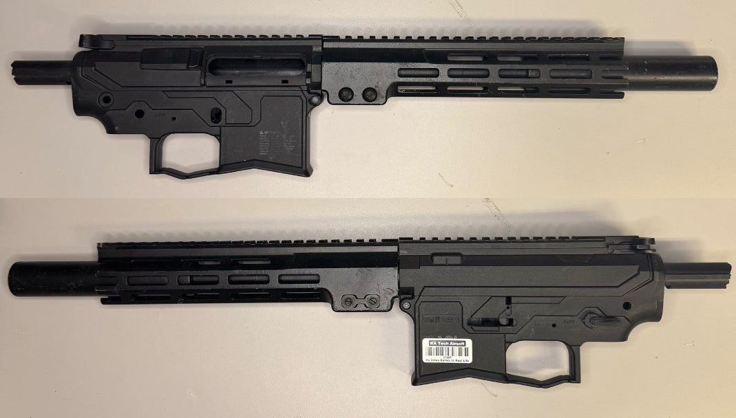 Used Full M4 Body - KA Tech Airsoft - Externals Kit