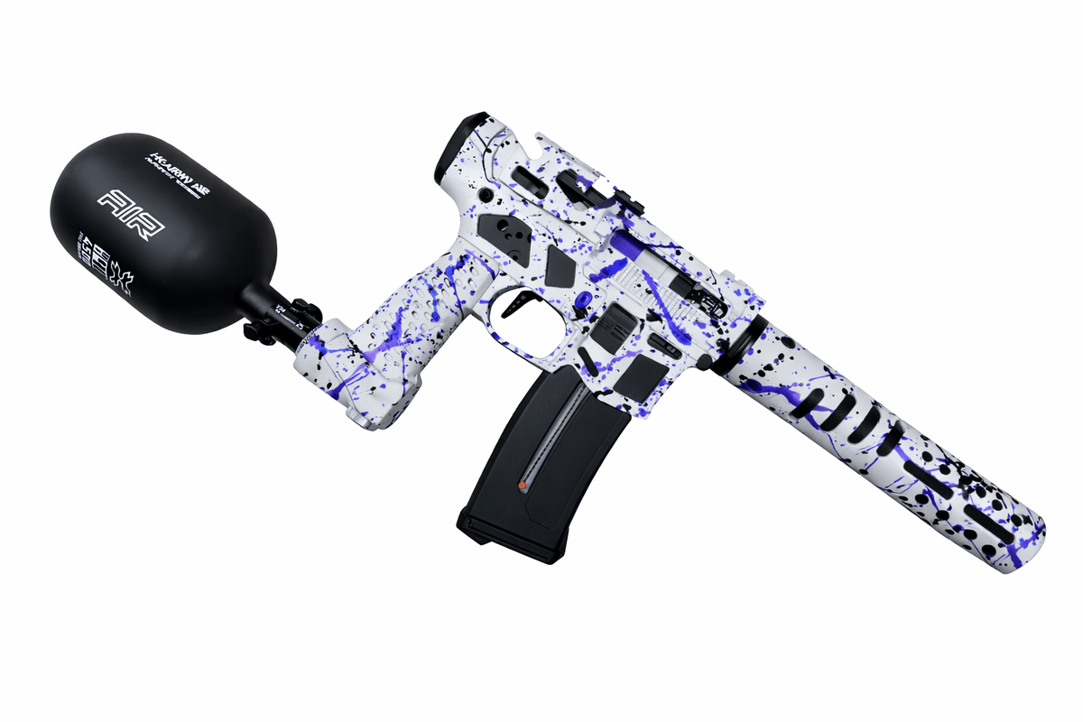 KA Tech MAC Polarstar AR7 V MSG/ESG HPA M4 White & Purple - KA Tech Airsoft - Polarstar F2