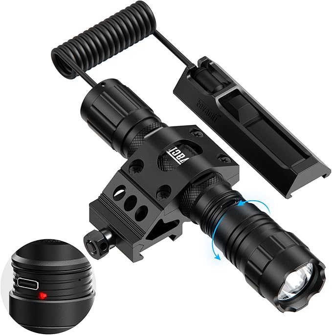 Feyachi 1500 Lumen Tactical Light - KA Tech Airsoft - Flashlight