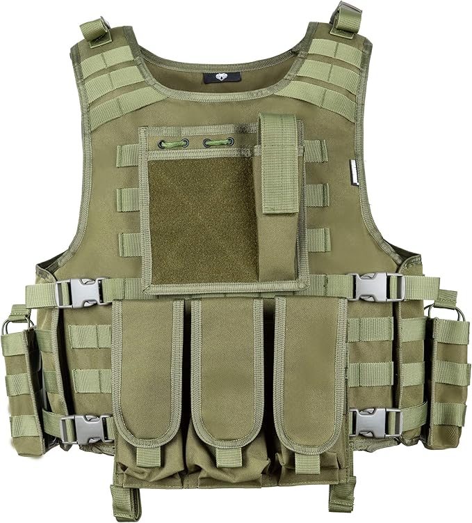 Tactical Airsoft Vest Adjustable Modular Airsoft Paintball Vest - KA Tech Airsoft - Vest