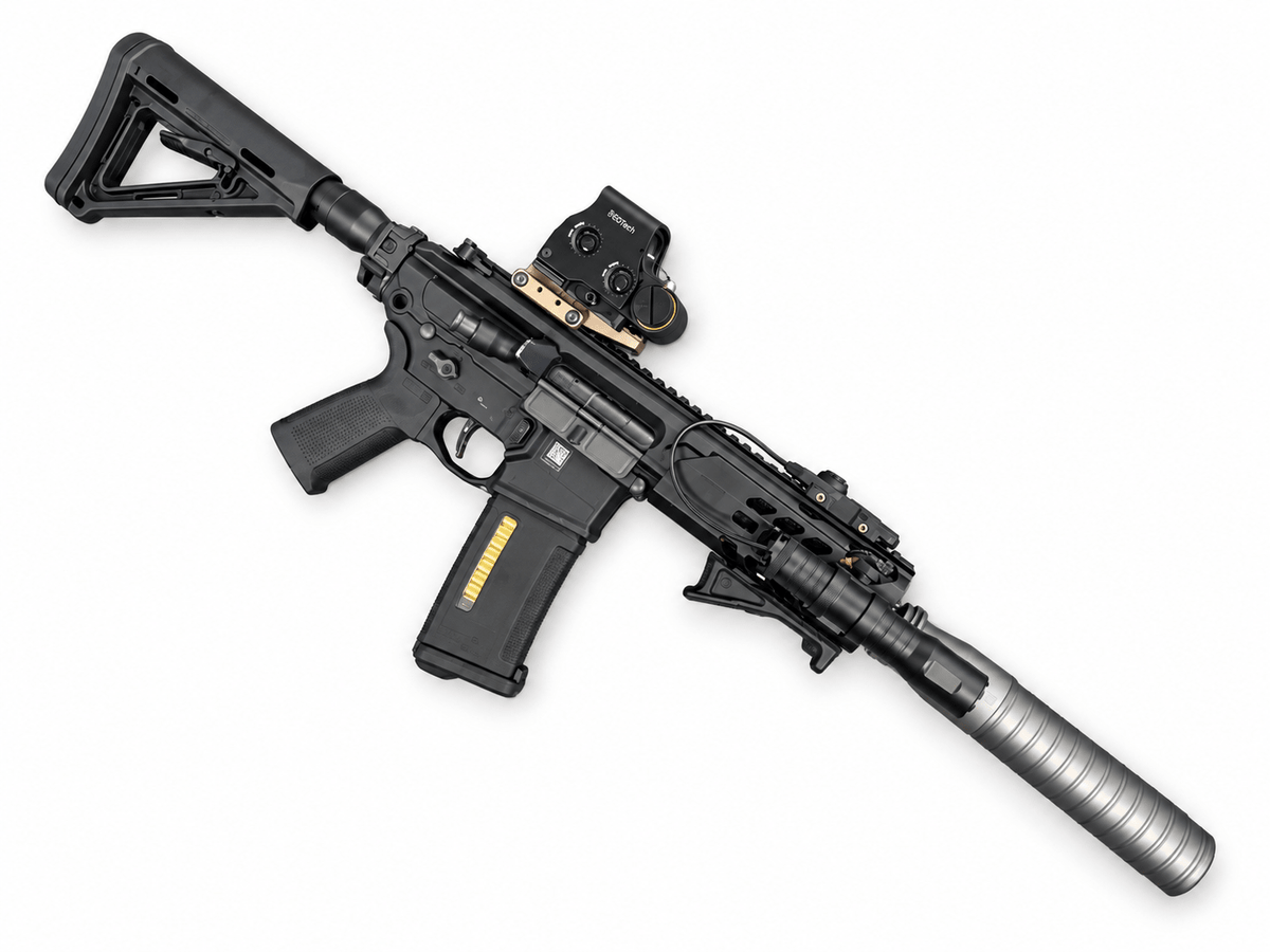 VFC Sig MCX Foldable Stock SSG / HPA M4 - KA Tech Airsoft - HPA Rifle