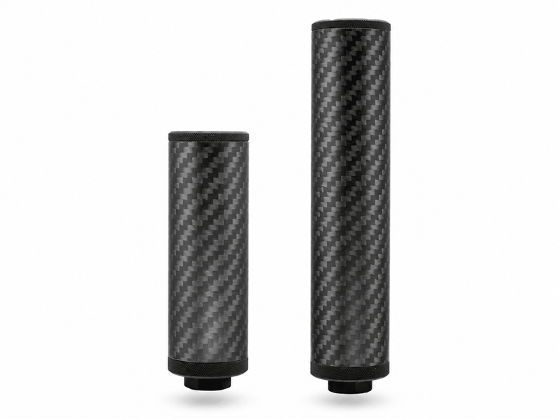 MNA Gen 6 Phantom™ Carbon Fiber Airsoft Suppressor - KA Tech Airsoft - Suppressor