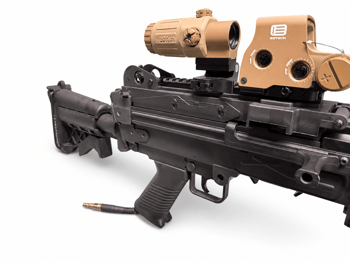 KA Tech M249 MK46 Featherweight HPA LMG - KA Tech Airsoft - Airsoft HPA LMG