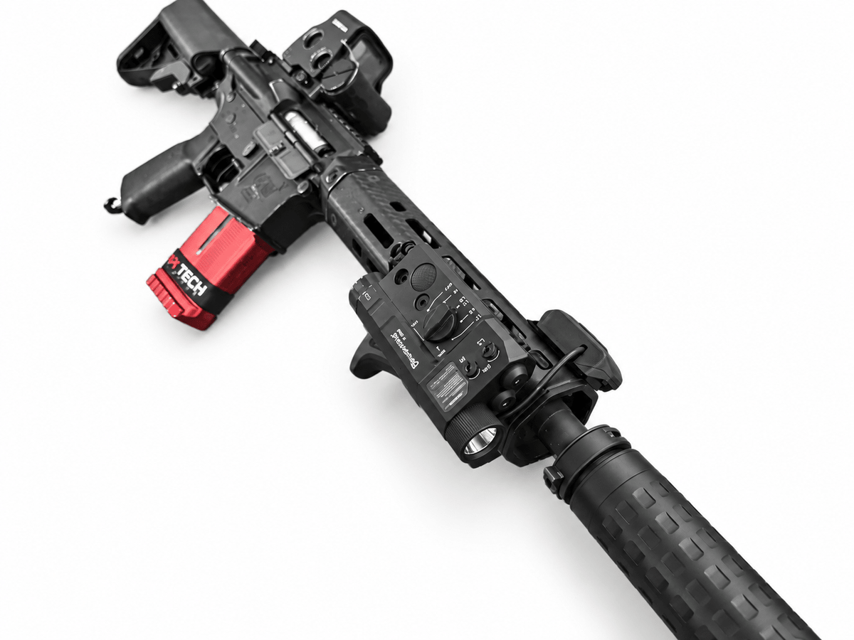 Fully Built Umbrella Armory PolarStar Fusion Engine Carbon Fiber HPA M4 - KA Tech Airsoft - HPA Rifle