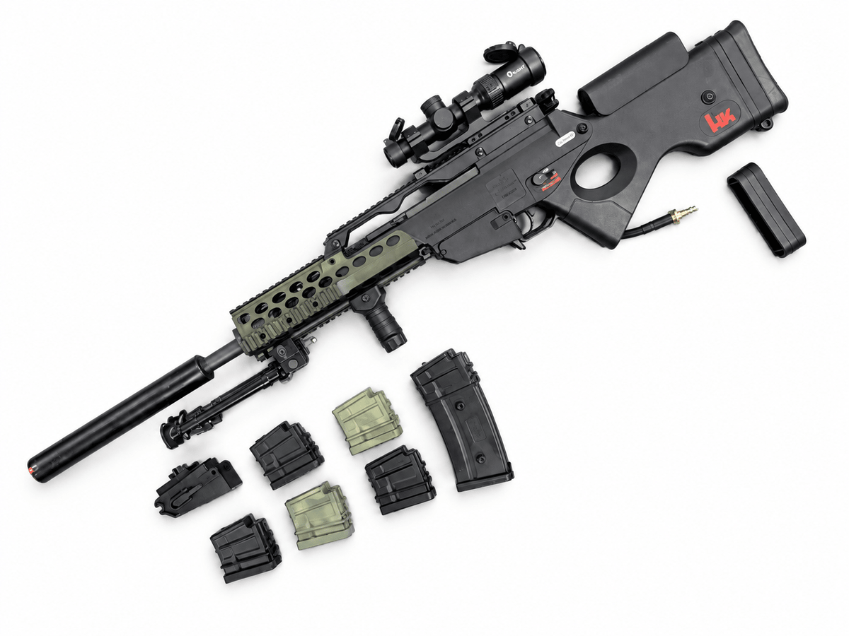 Fully Built H&K G36 SL9 HPA - KA Tech Airsoft - HPA Rifle