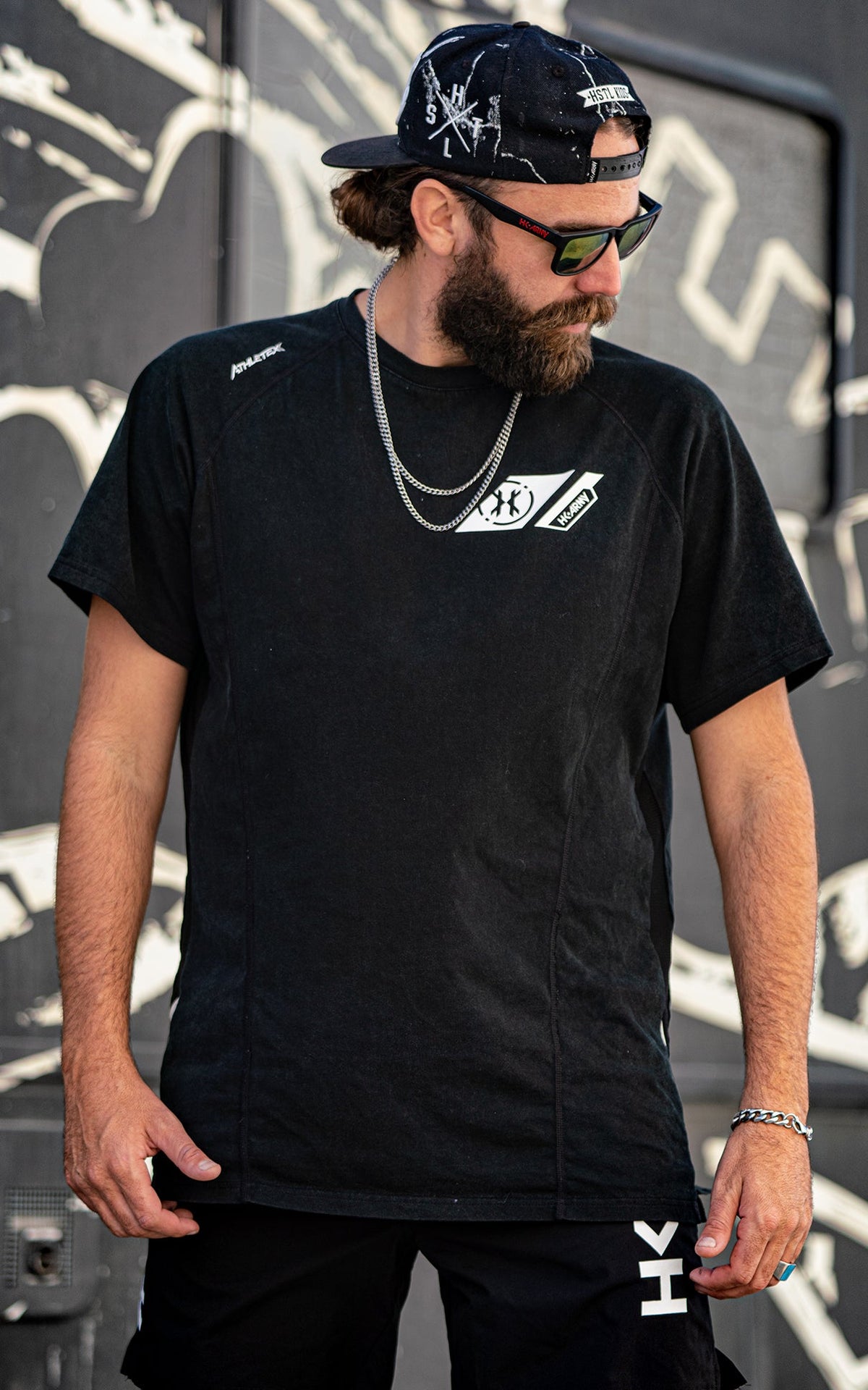 Division - Athletex Active Tee - Black Haze - KA Tech Airsoft - Shirt