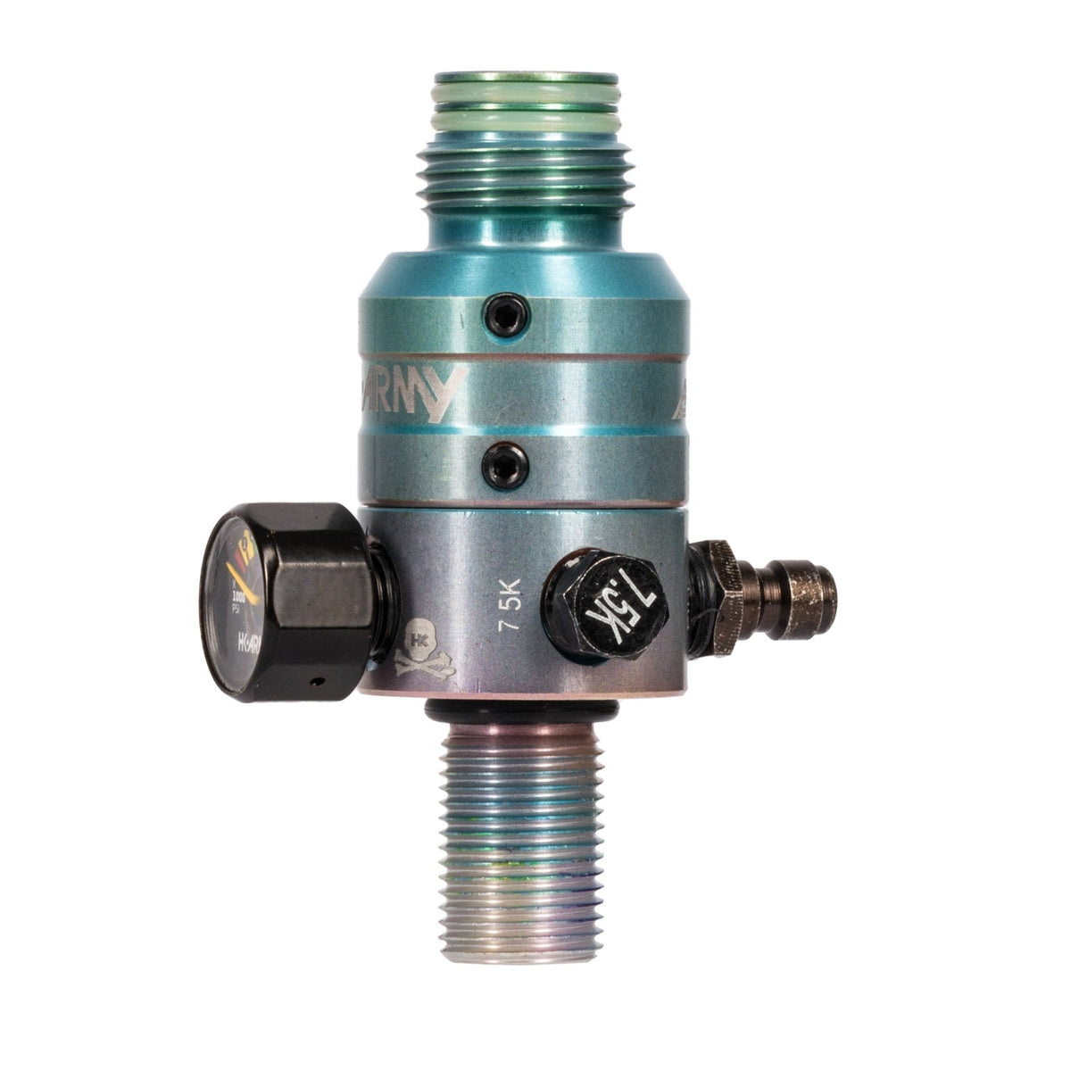 AeroLite Pro Regulator - Adjustable & Rotational - LE Chameleon - KA Tech Airsoft - Air Tank
