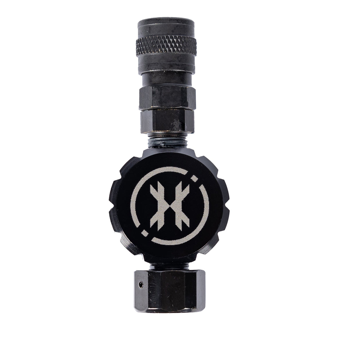 Hostile® XLP Regulator - Side Port Quick-Disconnect - Black - KA Tech Airsoft - Air Tank