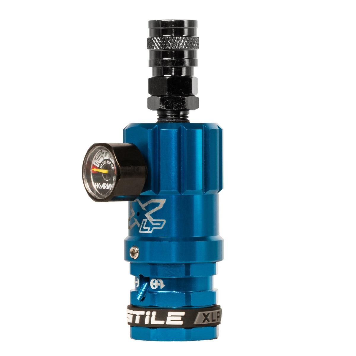Hostile® XLP Regulator - Top Port Quick-Disconnect - Blue - KA Tech Airsoft - Air Tank