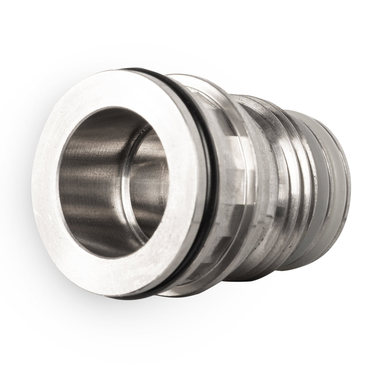 Turbine - Stainless Steel Threaded Reg Cap - KA Tech Airsoft - Air Tank