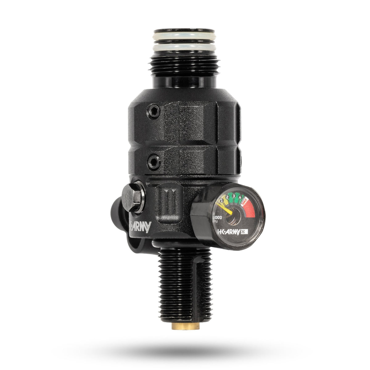 Turbine Pro Regulator - Adjustable & Rotational - Black - KA Tech Airsoft - Tank Regulator