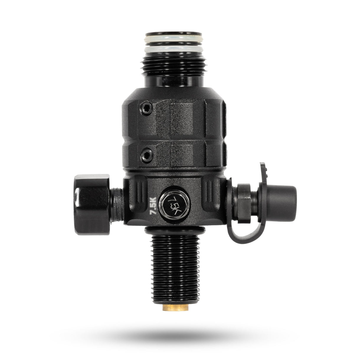 Turbine Pro Regulator - Adjustable & Rotational - Black - KA Tech Airsoft - Tank Regulator