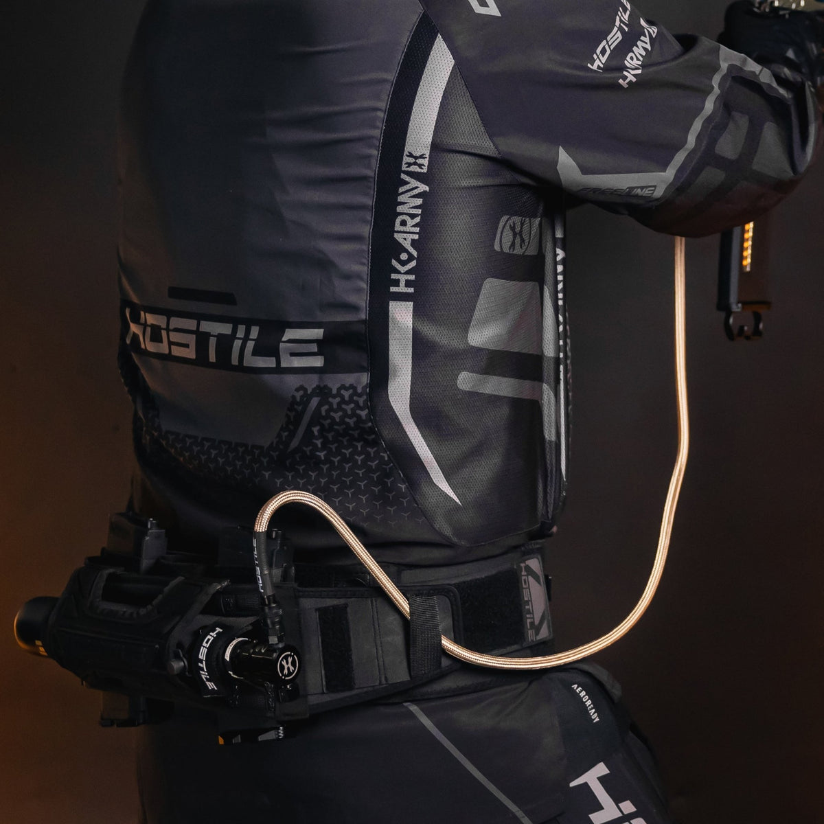 Hostile® Flex Line 42" Hose - Gold - KA Tech Airsoft - Air Tank