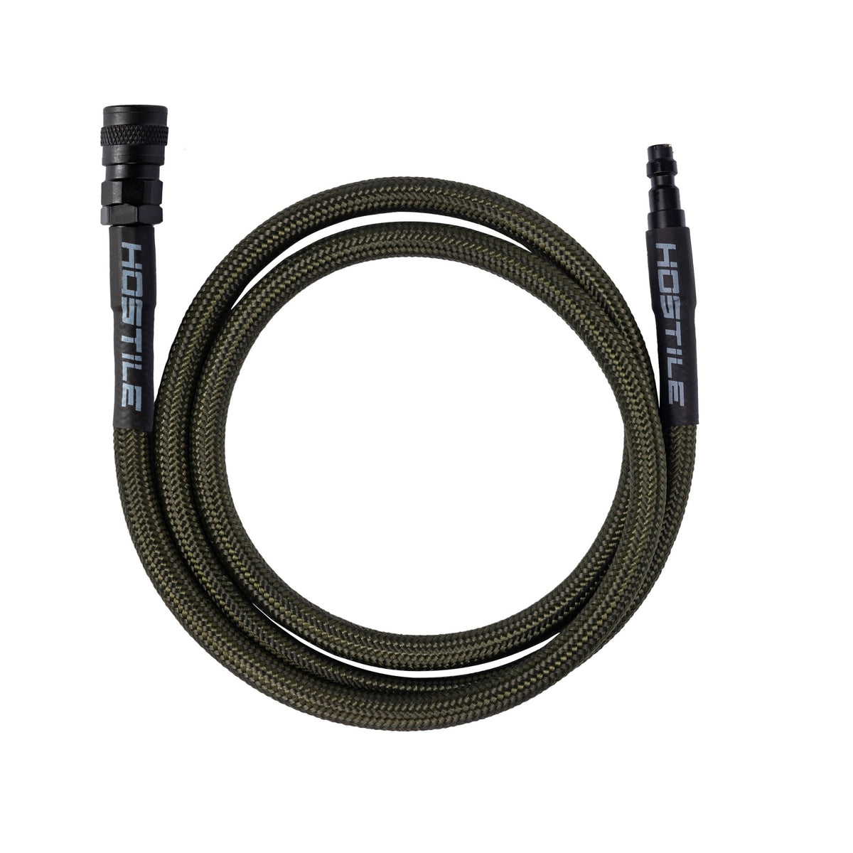 Hostile® Flex Line 42" Hose - Olive - KA Tech Airsoft - Air Tank