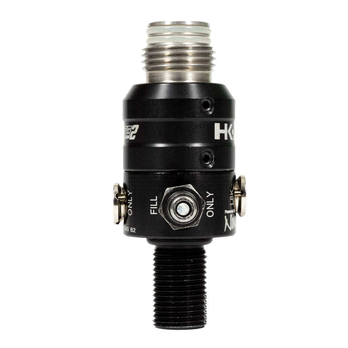 AeroLite Pro XT Regulator + Case (Stainless Steel Threading) - KA Tech Airsoft - Tank Regulator