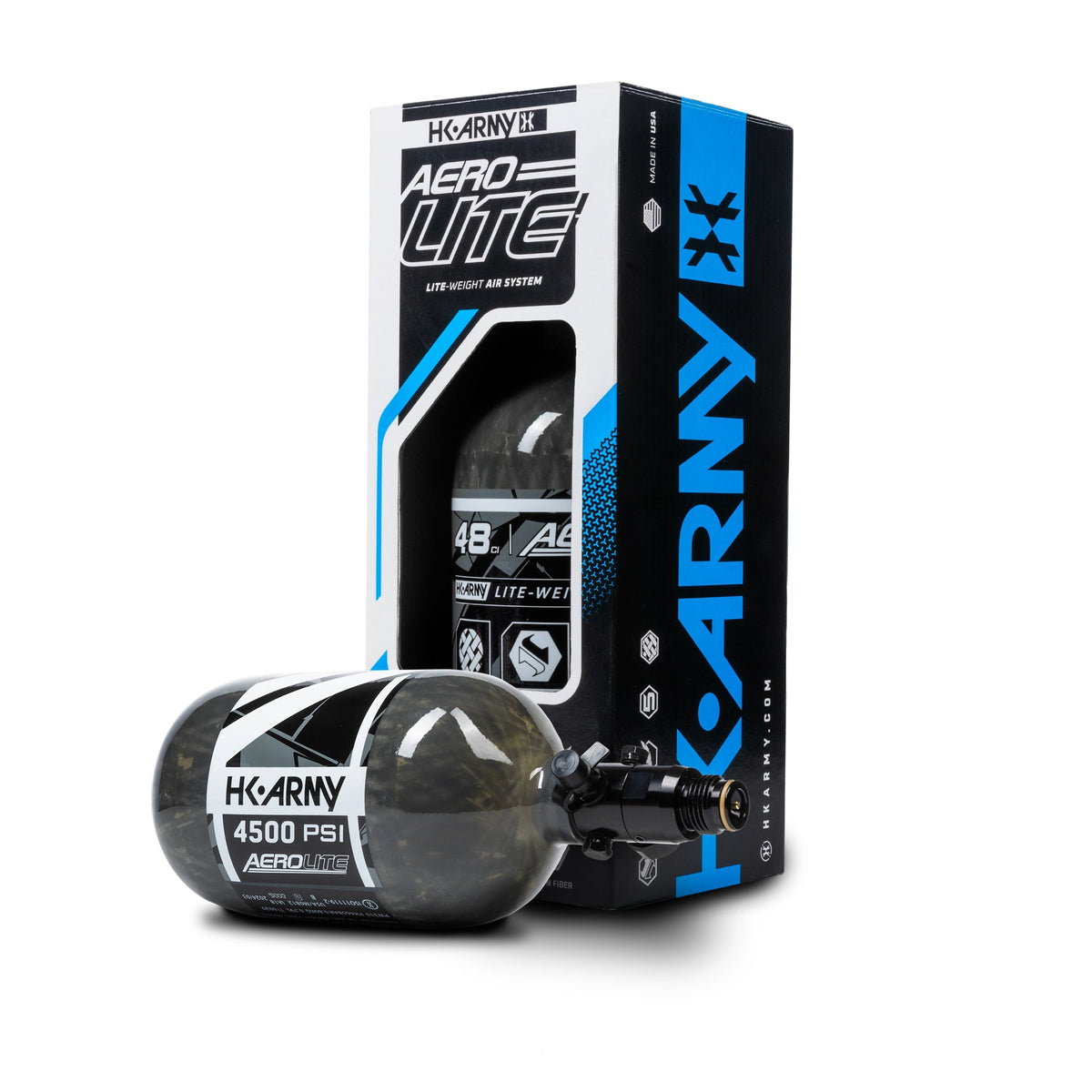 AeroLite Carbon Fiber Tank - KA Tech Airsoft - Air Tank