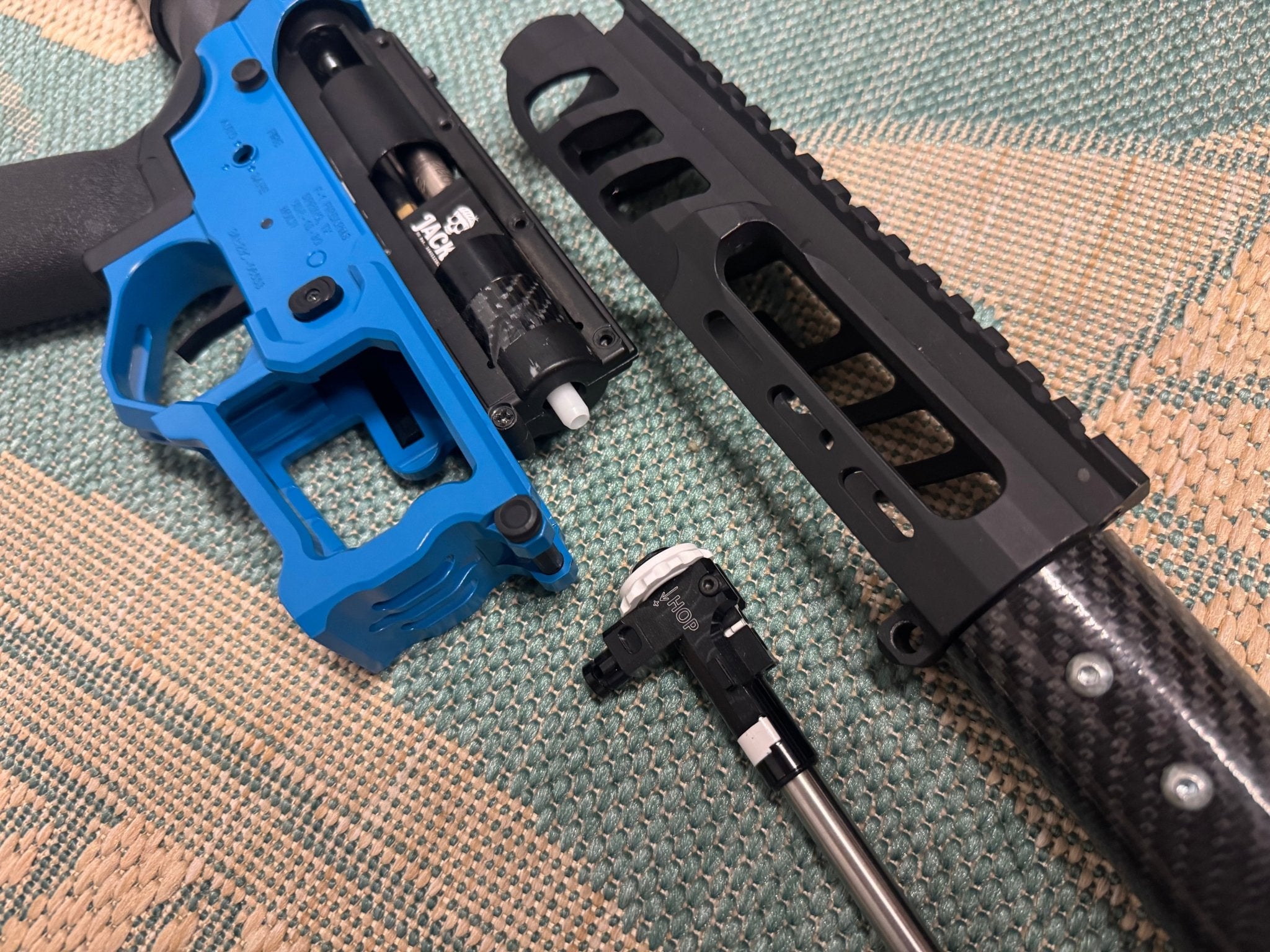 KA Tech Carbon “Bruiser” Polarstar Jack Skeletonized HPA M4 - KA Tech Airsoft - Polarstar Jack