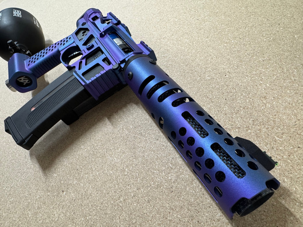 KA Tech MAC Polarstar AR7 V MSG/ESG HPA M4 Blue Purple Candy - KA Tech Airsoft - Polarstar F2
