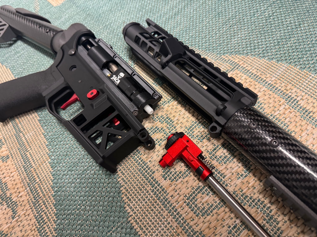 KA Tech Carbon 3D Polarstars Jack HPA M4 Red - KA Tech Airsoft - Polarstar Jack