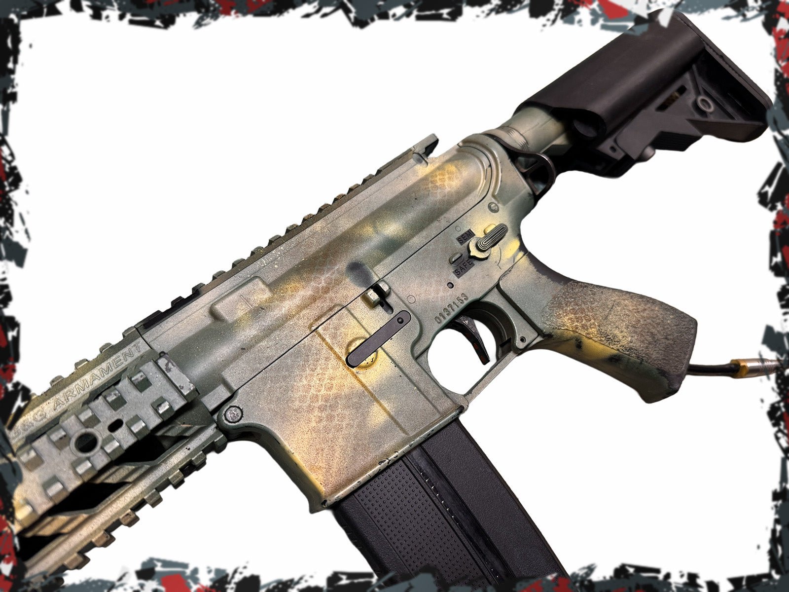 Camo Carbine Polarstar HPA M4 - KA Tech Airsoft - HPA Rifle