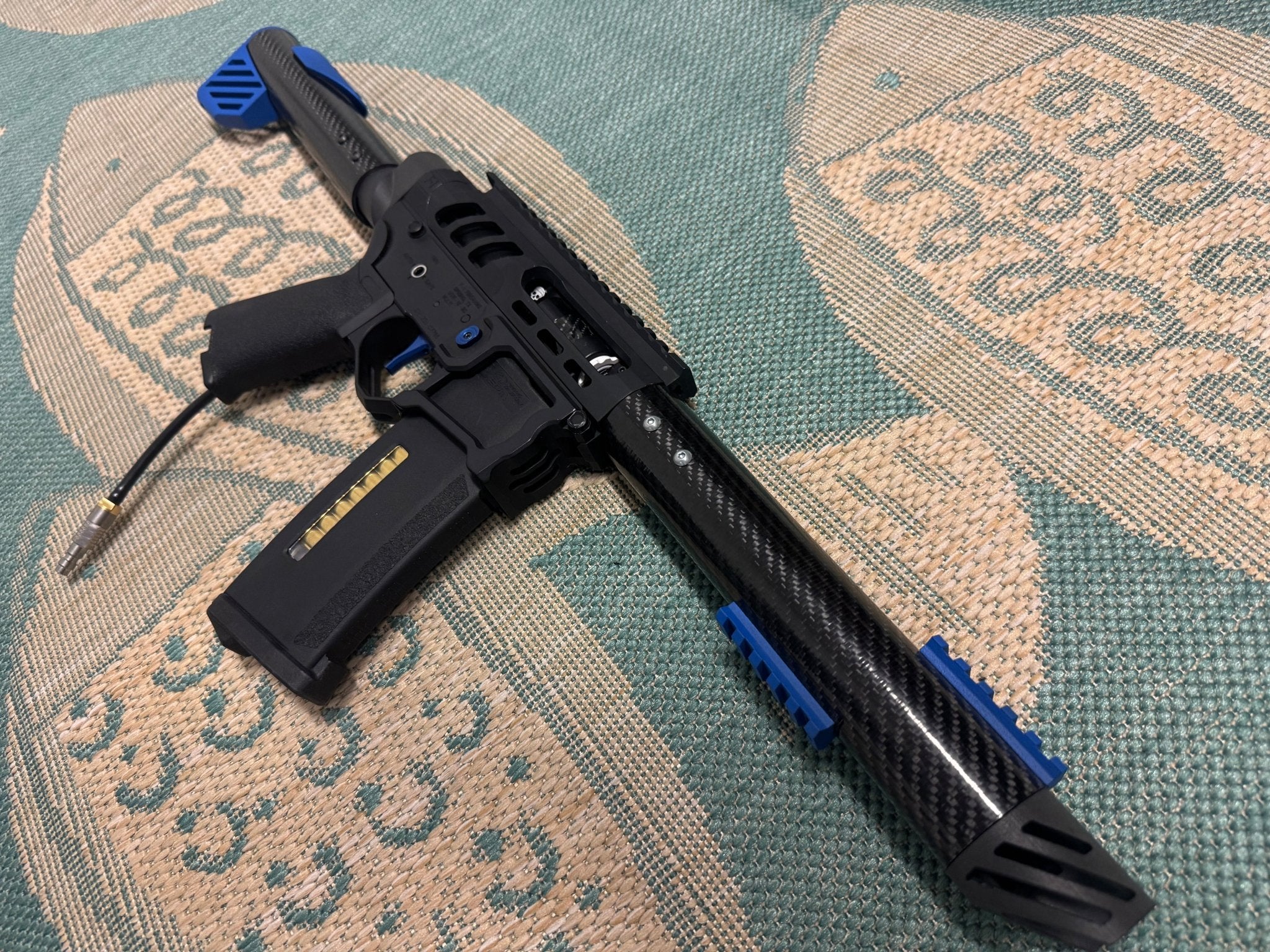 KA Tech Carbon “Bruiser” Polarstar Jack Skeletonized HPA M4 - KA Tech Airsoft - Polarstar Jack