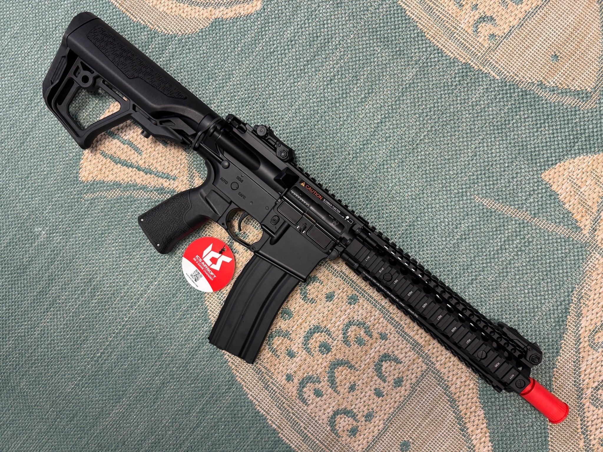 EMG / Daniel Defense Licensed DDMK18 Airsoft EBB AEG Rifle w/ S3 Electronic Trigger by ICS 350 FPS - KA Tech Airsoft - AEG