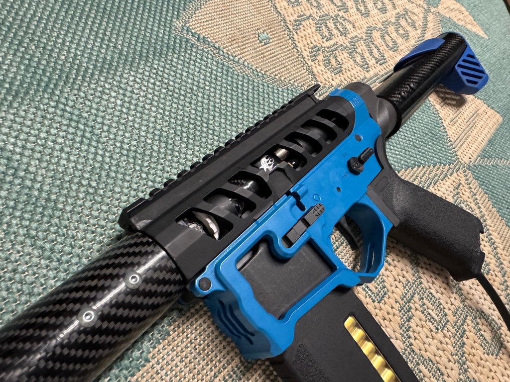 KA Tech Carbon “Bruiser” Polarstar Jack Skeletonized HPA M4 - KA Tech Airsoft - Polarstar Jack