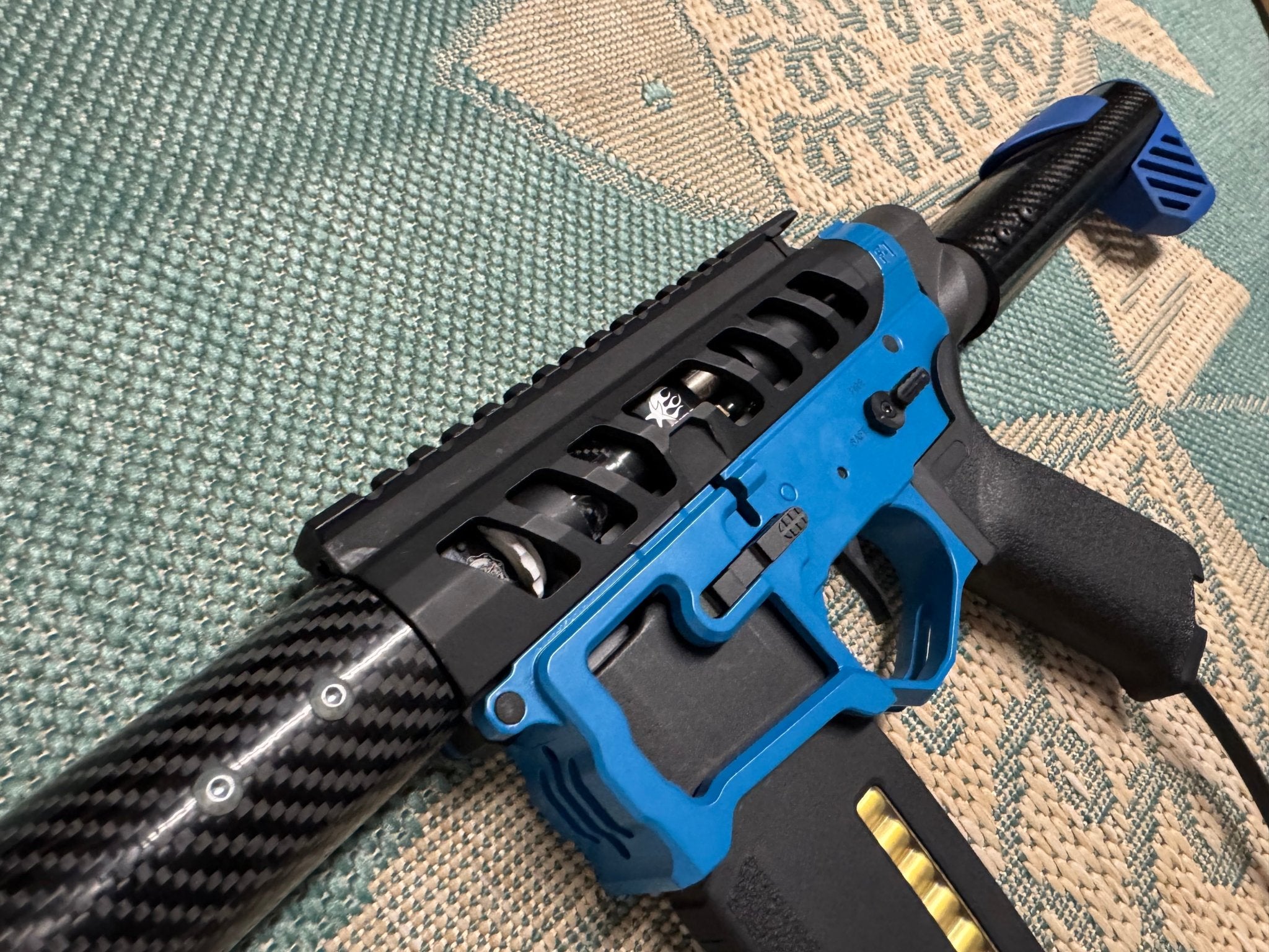 KA Tech Carbon “Bruiser” Polarstar Jack Skeletonized HPA M4 - KA Tech Airsoft - Polarstar Jack