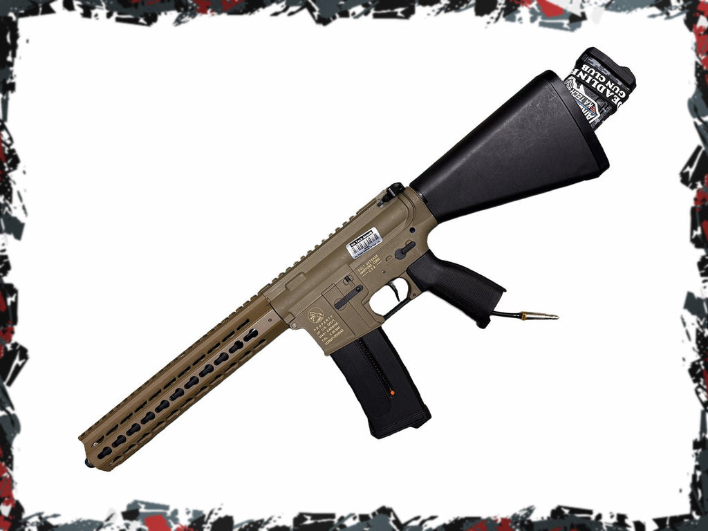 Tan Carbine Stubby Polarstar HPA M4 - KA Tech Airsoft - HPA Rifle