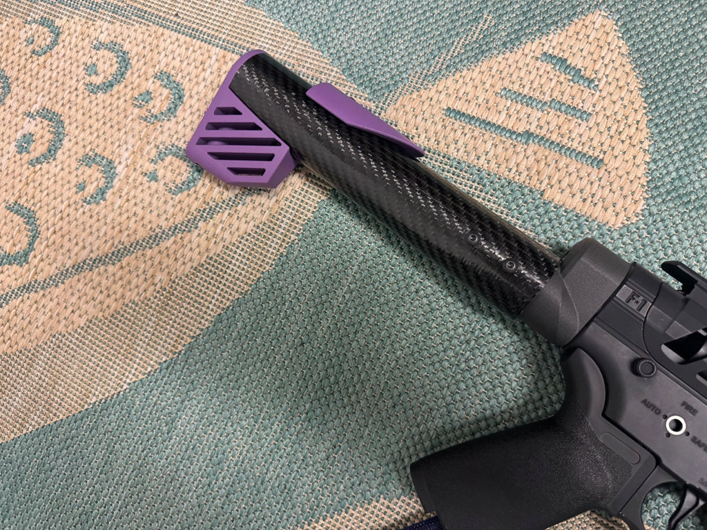 KA Tech Carbon “Galaxy” Skeletonized Polarstar Jack HPA M4 - KA Tech Airsoft - Polarstar Jack