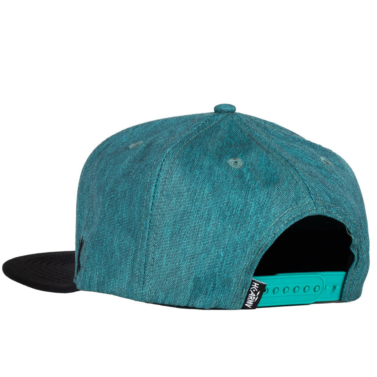 Clip Snapback Hat - Black/Teal - KA Tech Airsoft - Hat