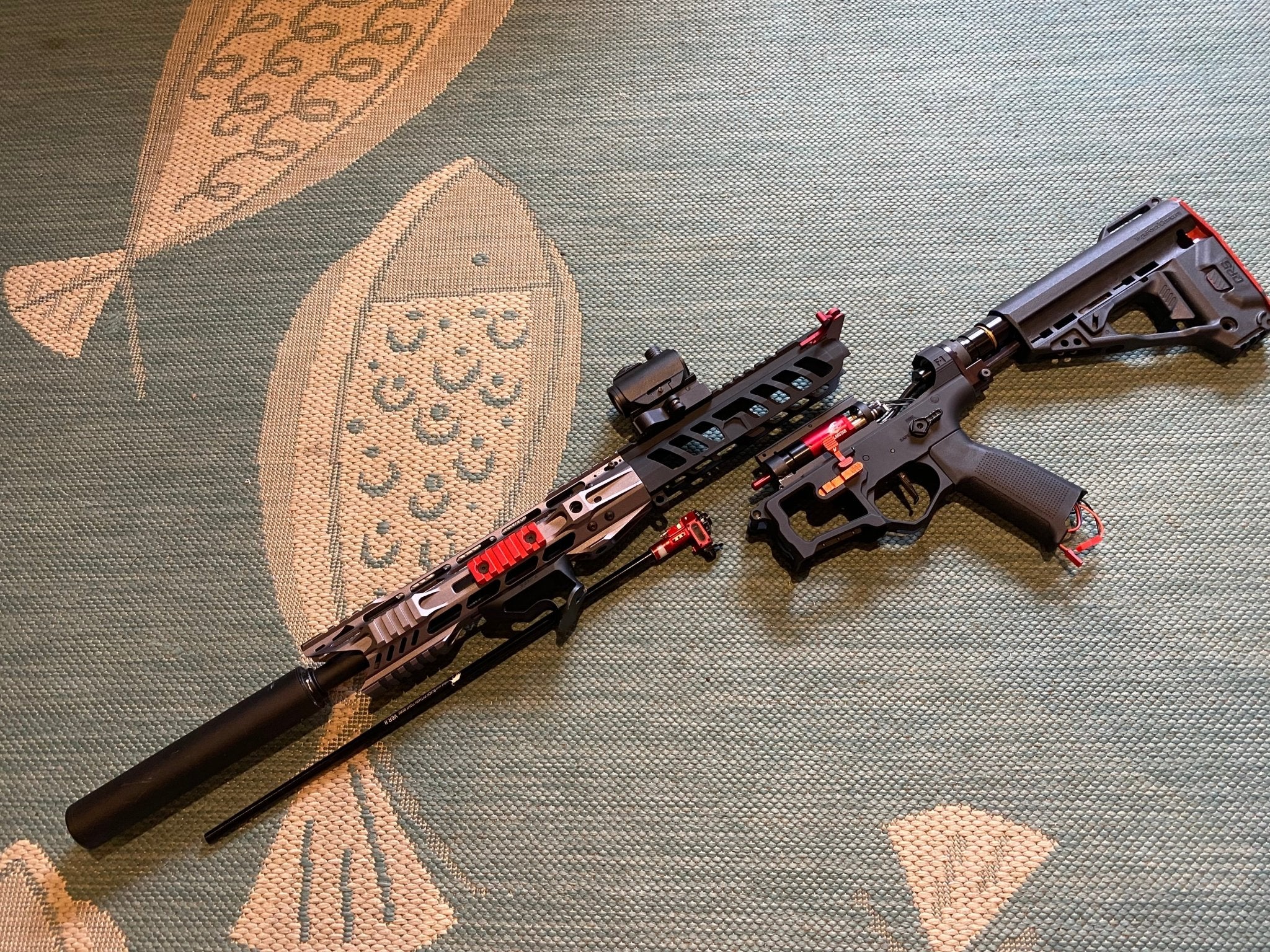 KA Tech Skeletonized Polarstar F2 w/UGS - KA Tech Airsoft - Polarstar F2