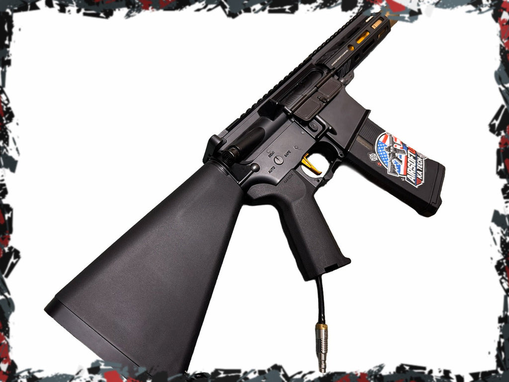 Gold PDW Stuby Polarstar HPA M4 - KA Tech Airsoft - HPA Rifle