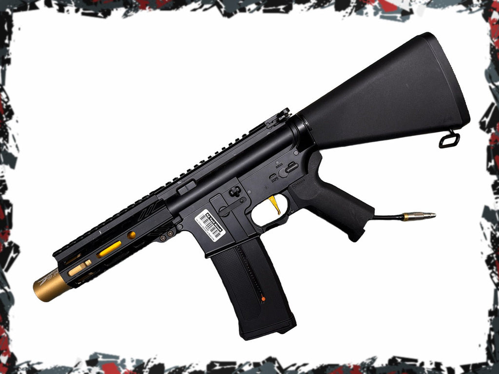Gold PDW Stuby Polarstar HPA M4 - KA Tech Airsoft - HPA Rifle