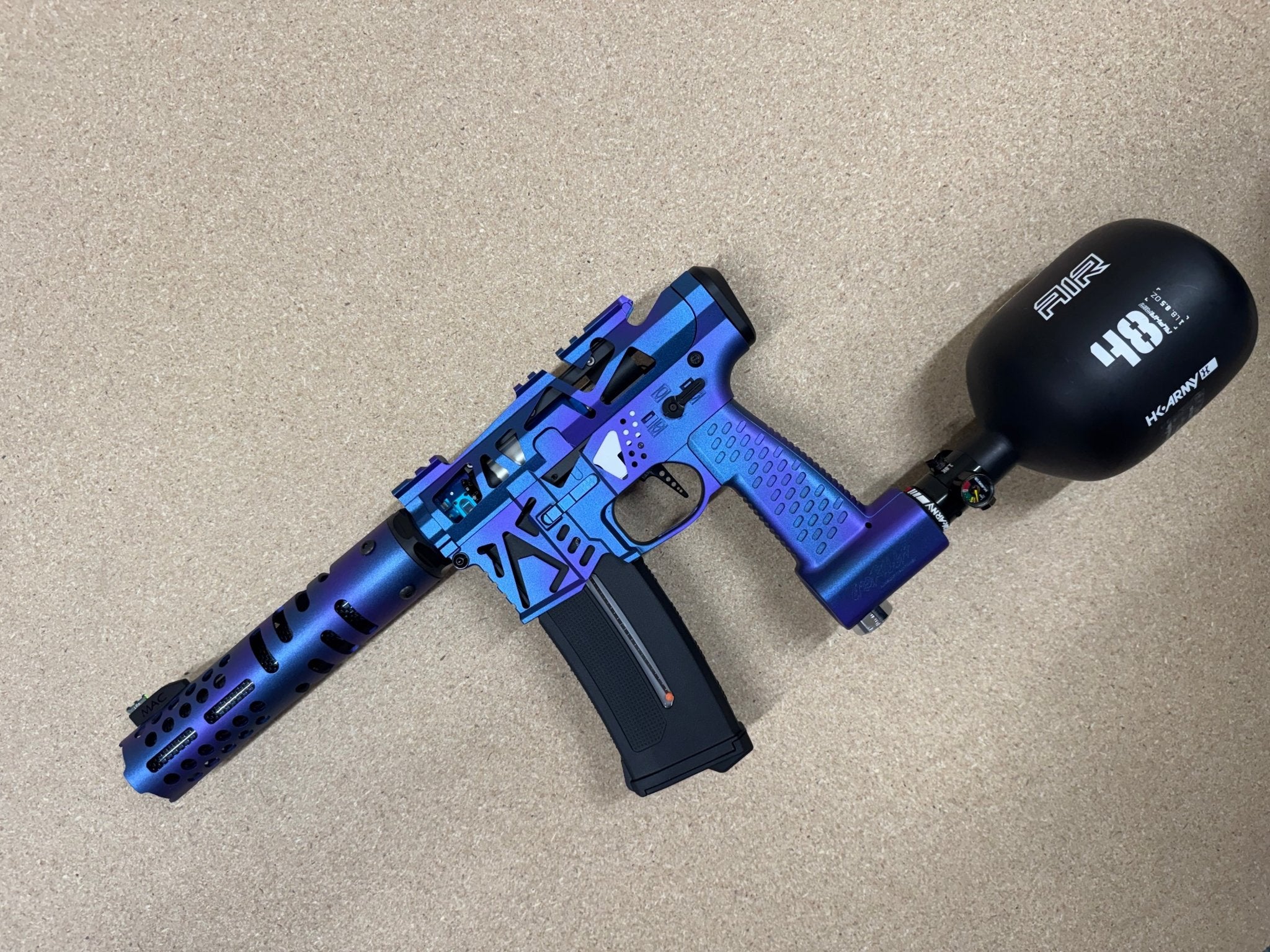 KA Tech MAC Polarstar AR7 V MSG/ESG HPA M4 Blue Purple Candy - KA Tech Airsoft - Polarstar F2