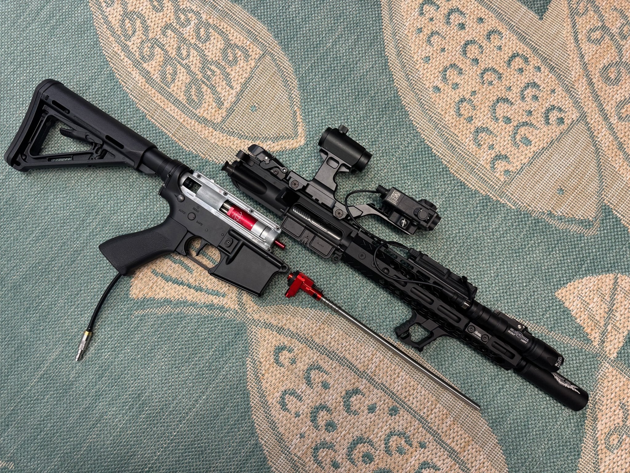 KA Tech 10” Competition Polarstar F2 HPA M4 - KA Tech Airsoft - Polarstar F2
