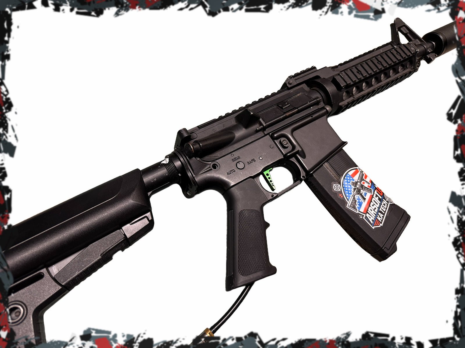 DMR Combat Machine Polarstar HPA M4 - KA Tech Airsoft - HPA Rifle