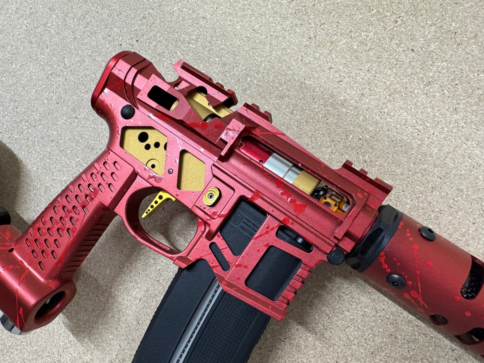 KA Tech MAC Polarstar AR7 V MSG/ESG HPA M4 Demon Gold - KA Tech Airsoft - Polarstar F2