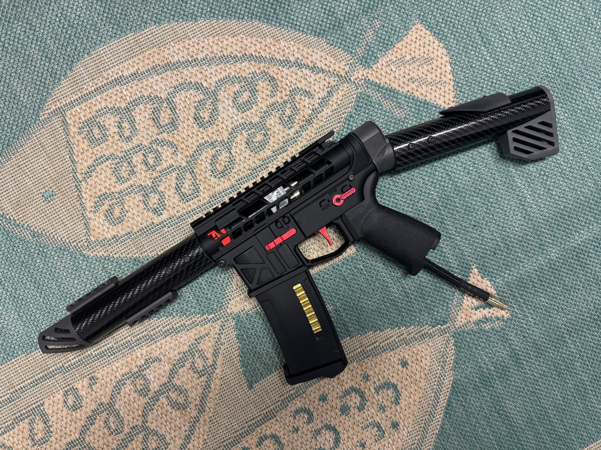 KA Tech Carbon 3D Polarstars Jack HPA M4 Red - KA Tech Airsoft - Polarstar Jack