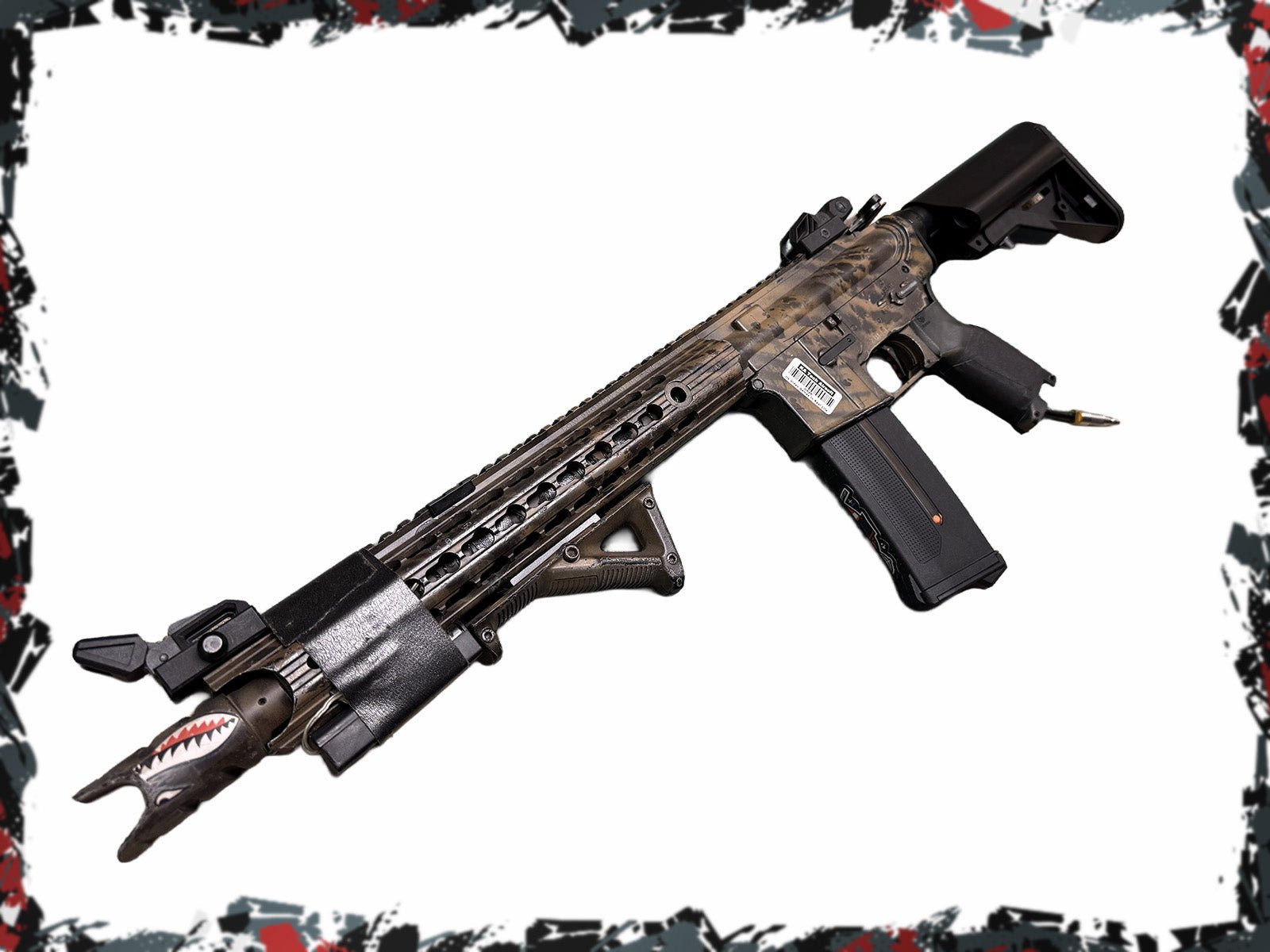 Camo LED Carbine Polarstar HPA M4 - KA Tech Airsoft - HPA Rifle