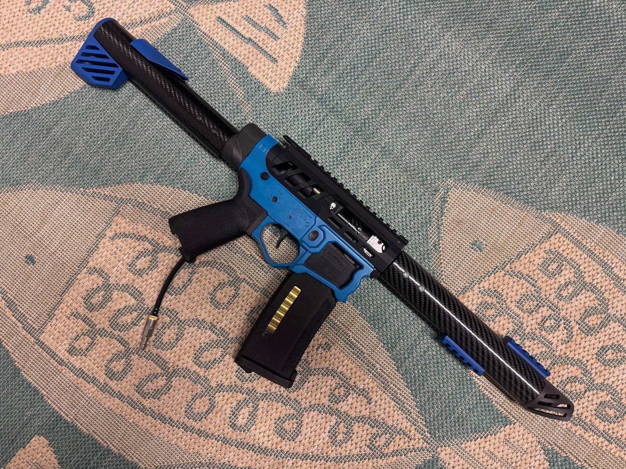 KA Tech Carbon “Bruiser” Polarstar Jack Skeletonized HPA M4 - KA Tech Airsoft - Polarstar Jack