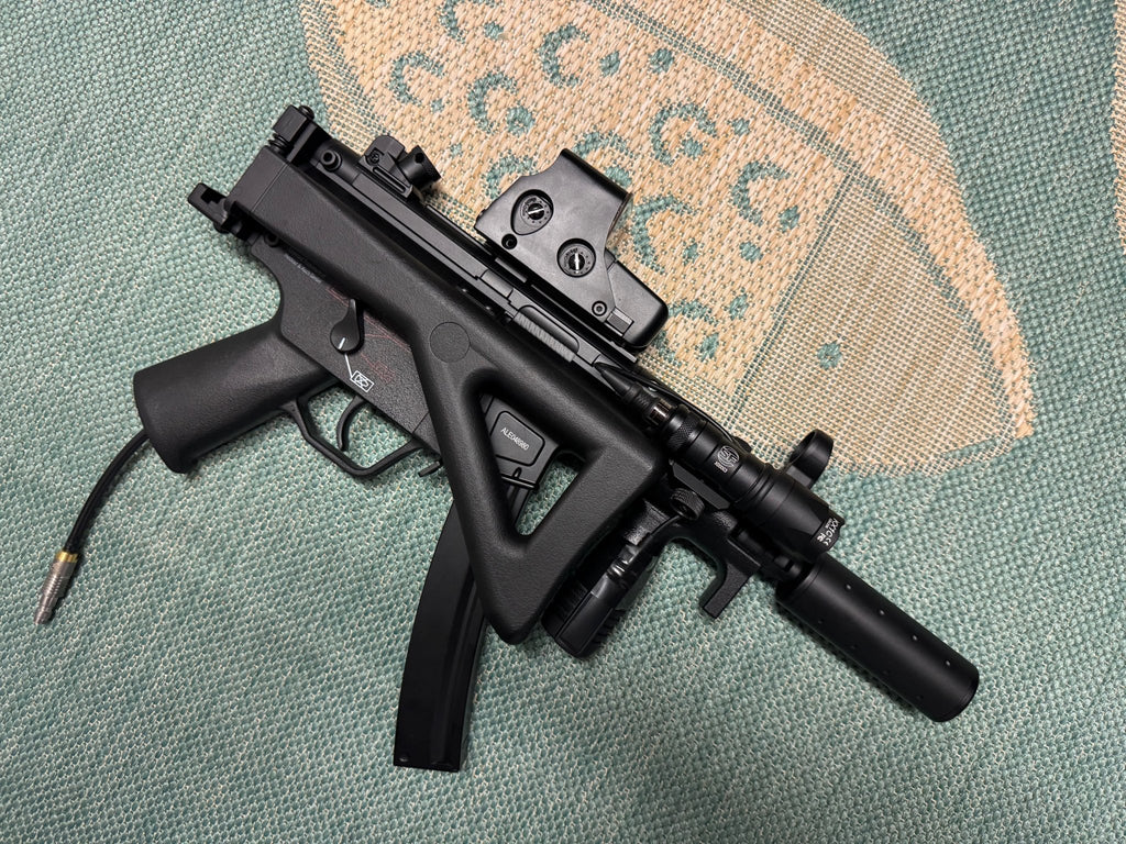 KA Tech MP5K Polarstars Jack HPA Foldable Stock - KA Tech Airsoft - Polarstar Jack