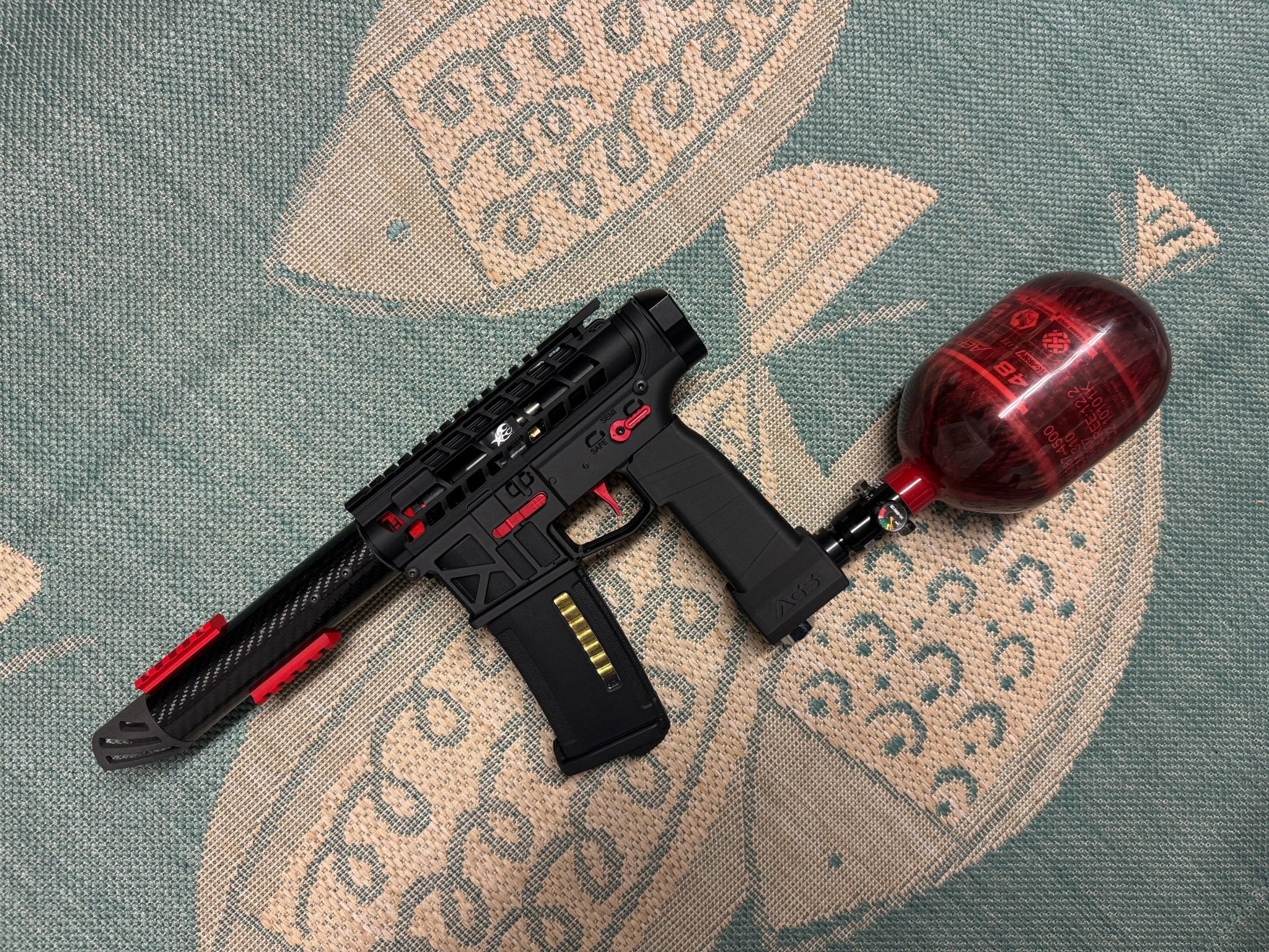 KA Tech Carbon 3D ESG Polarstar Jack HPA M4 Red - KA Tech Airsoft - 