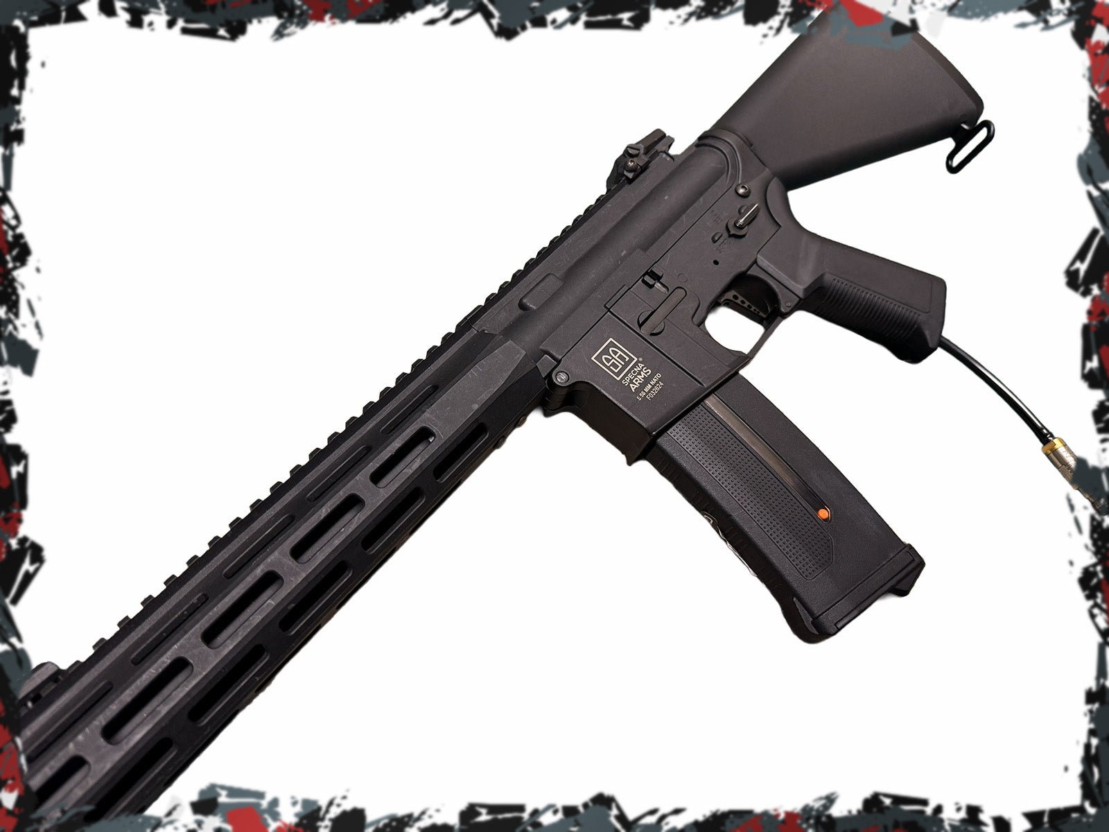 Specna Arms Stubby Polarstar HPA M4 - KA Tech Airsoft - HPA Rifle