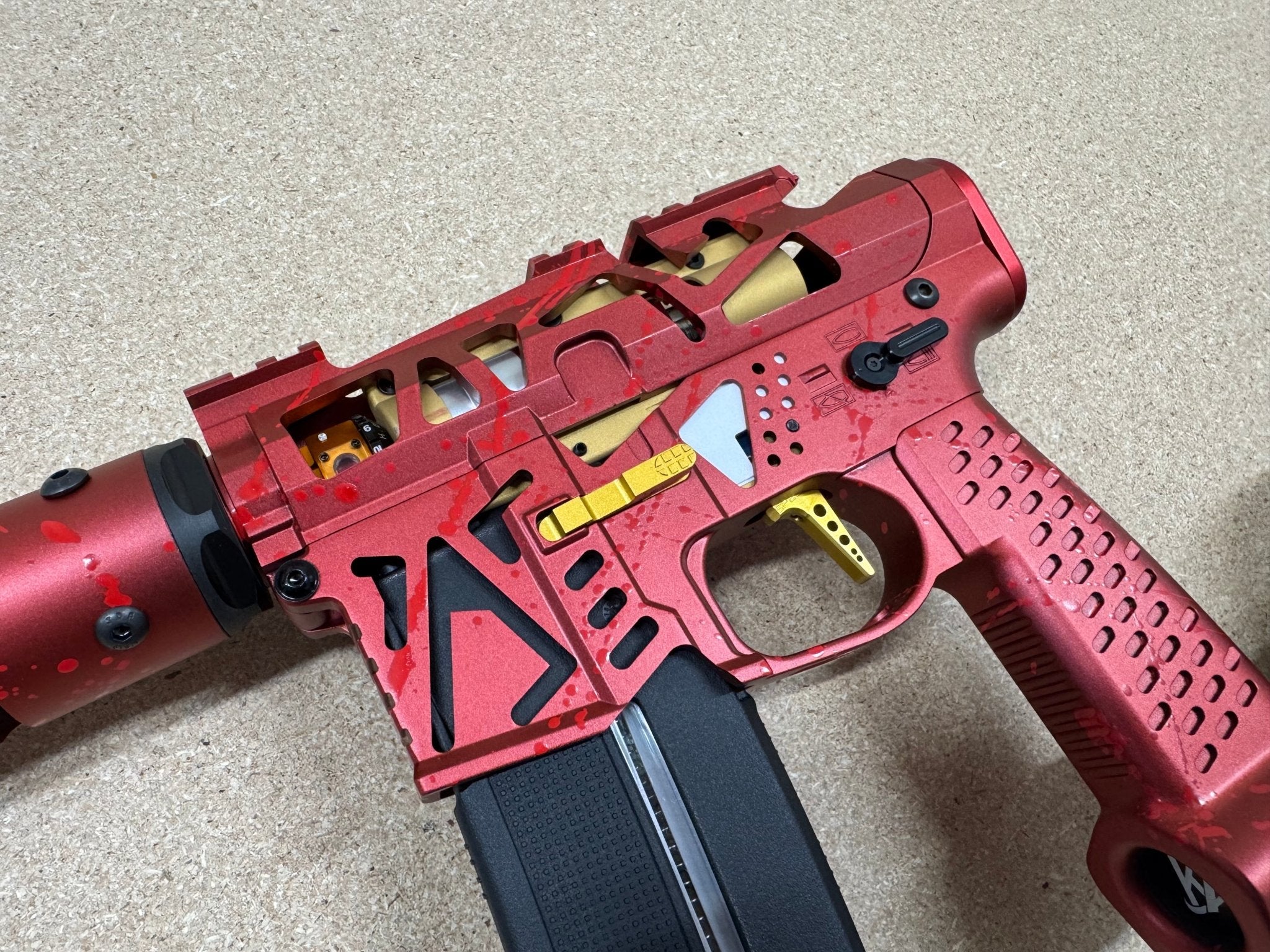 KA Tech MAC Polarstar AR7 V MSG/ESG HPA M4 Demon Gold - KA Tech Airsoft - Polarstar F2