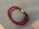 Red Amped Weaved HPA line - KA Tech Airsoft - Airline