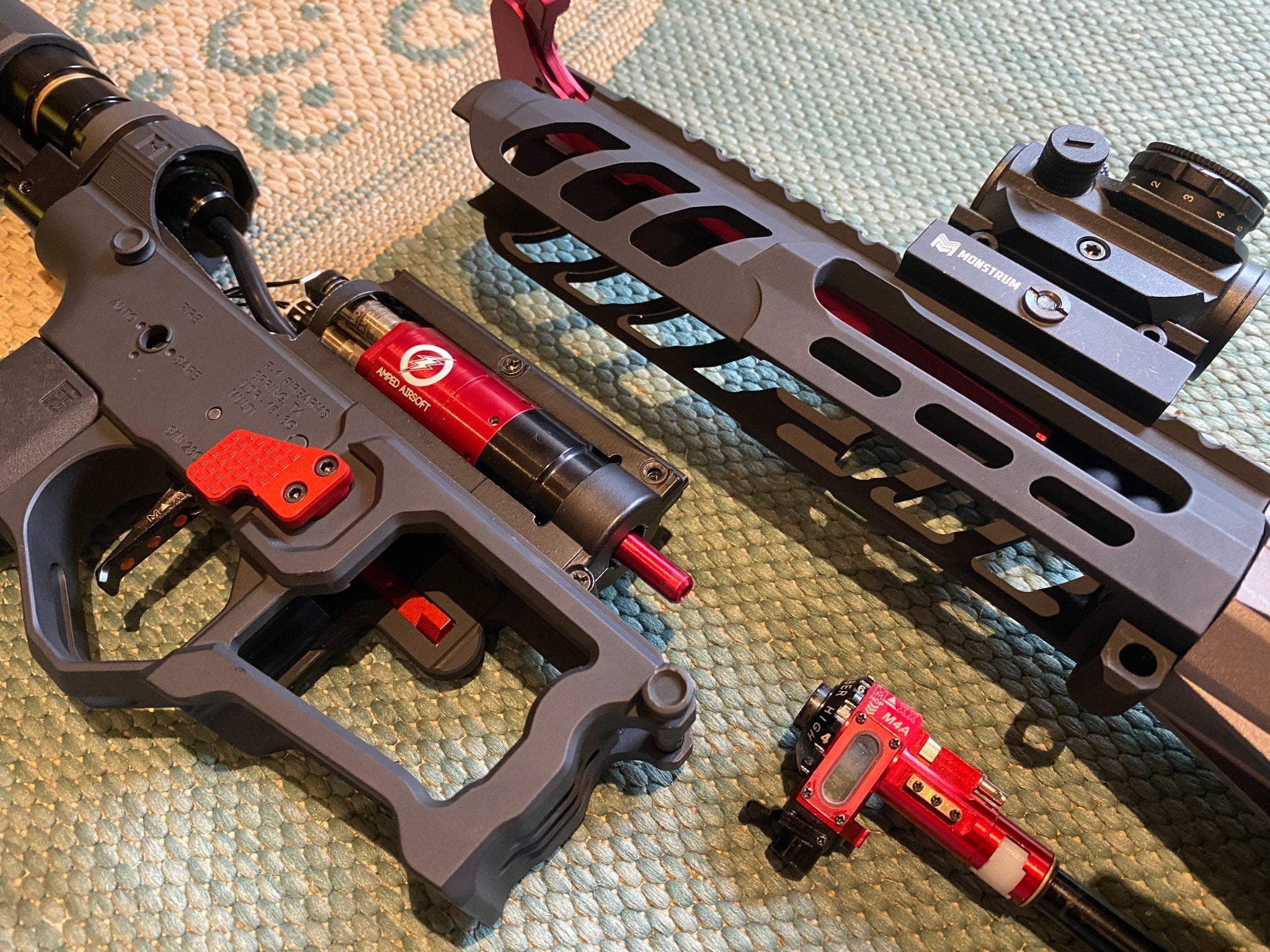 KA Tech Skeletonized Polarstar F2 w/UGS - KA Tech Airsoft - Polarstar F2
