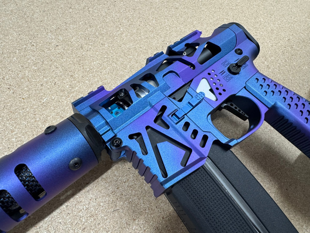 KA Tech MAC Polarstar AR7 V MSG/ESG HPA M4 Blue Purple Candy - KA Tech Airsoft - Polarstar F2