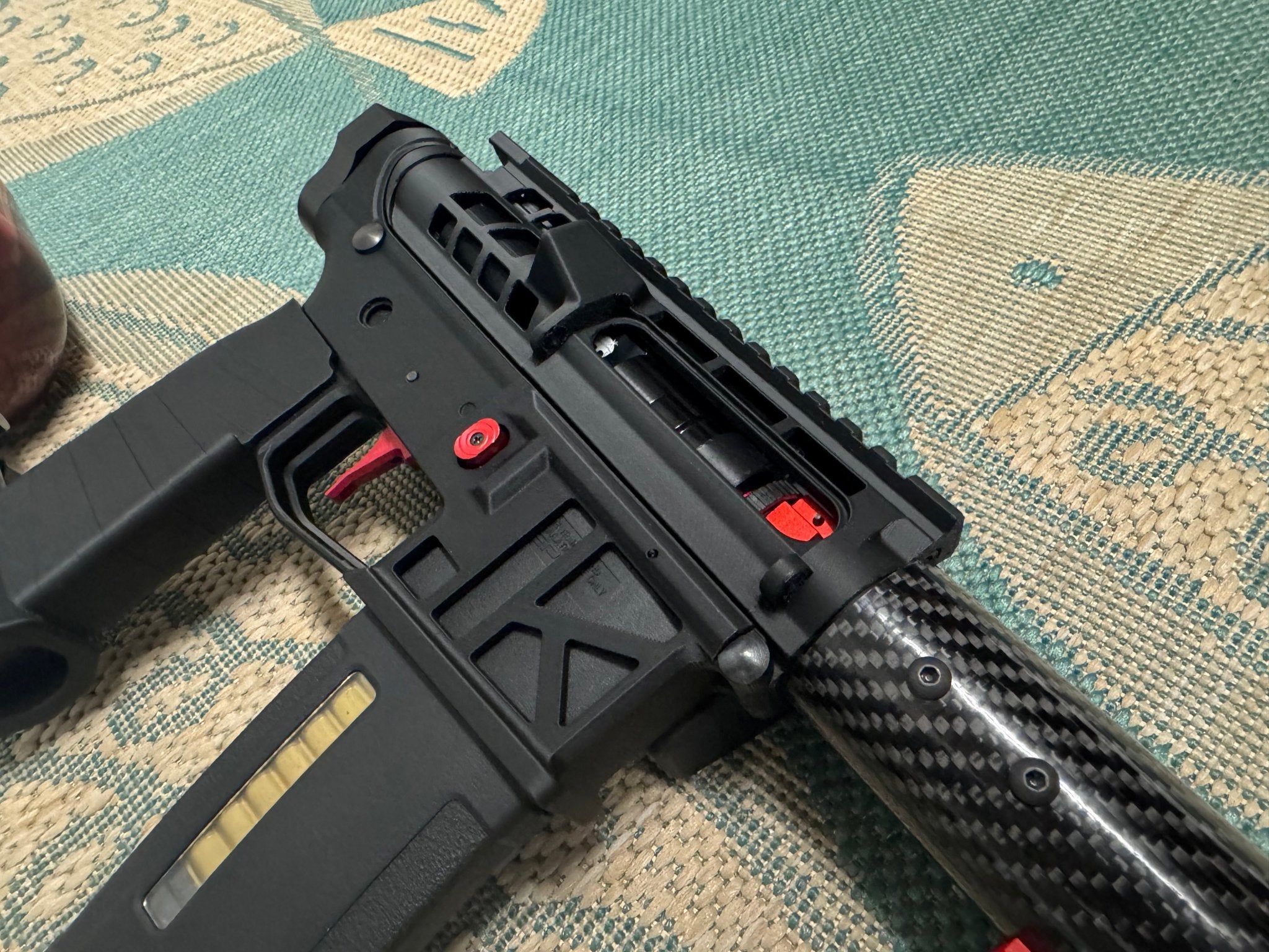 KA Tech Carbon 3D ESG Polarstar Jack HPA M4 Red - KA Tech Airsoft - 